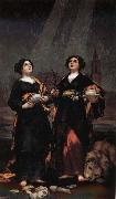 Francisco Goya Saints Justa and Rufina Sweden oil painting artist
